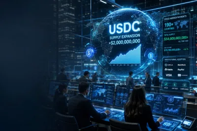 USDC Arzı 2 Milyar Dolar Arttı: Circle Küresel Ödeme Ağını Genişletiyor