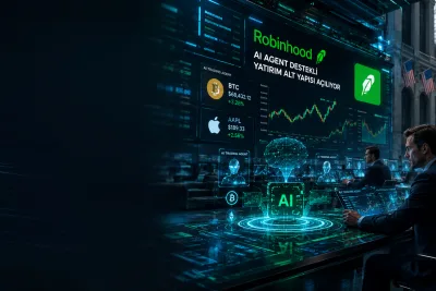 Robinhood’dan Yapay Zeka Hamlesi: AI Ajanları İçin Kripto ve Hisse Ticareti Dönemi Başlıyor