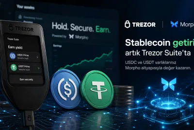 Trezor’dan DeFi hamlesi: USDC ve USDT getirisi doğrudan cüzdana geliyor