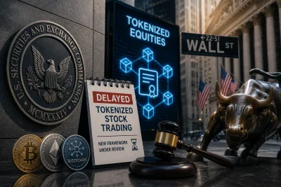 SEC Tokenize Hisse Senedi Ticaretini Erteledi: Wall Street ve Kripto Piyasası Yeni Çerçeveyi Bekliyor