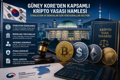 Güney Kore’den Kapsamlı Kripto Yasası Hamlesi: Stablecoin ve Borsalar İçin Yeni Kurallar Geliyor