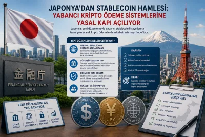 Japonya’dan Stablecoin Hamlesi: Yabancı Kripto Ödeme Sistemlerine Yasal Kapı Açılıyor